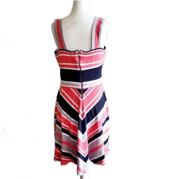 Banana Republic-Milly Striped Summer Dress - Picture 3 of 5